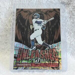 3/$25 Mint 2022 Donruss Mookie Betts Unleashed MLB Card UL-4!!